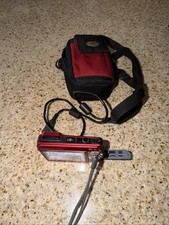 Olympus Tough TG-820 Digital Camera Red Waterproof w/Batt