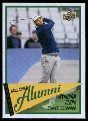2026 Upper Deck #AL-8 Wyndham Clark Acclaimed Alumni