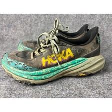 Hoka Speedgoat 6 Trail Running Shoes Mens 7.5 Brown Vibram