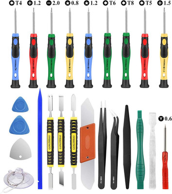 25Pcs Electronics Repair Tool Kit,  Precision Screwdriver Set Magnetic for Fix A