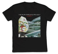 The Alan Parsons Project - Robot  T-shirt Black Cotton Tee All Size S-5XL