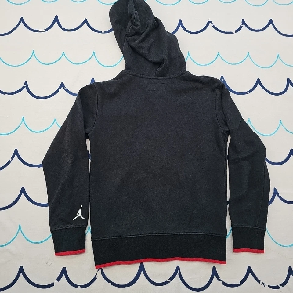 Sudadera con capucha cremallera completa Nike Air Jordan Jumpman para niños talla S Foto 3 de 4