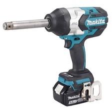 Makita DTW1005Z 18v Cordless 3/4 Impact Wrench Long Anvil Unit Only 1360NM