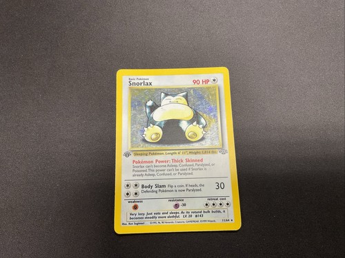 Snorlax 11/64 Jungle Holo