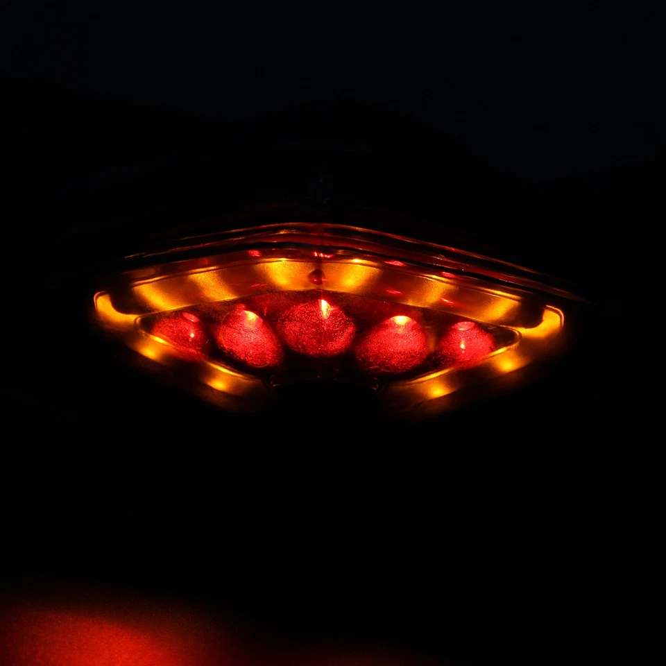 Rear Integrated LED Tail Light Turn Signal For HONDA CB500X CB500F CBR500R 13-15 - Image 2 of 4