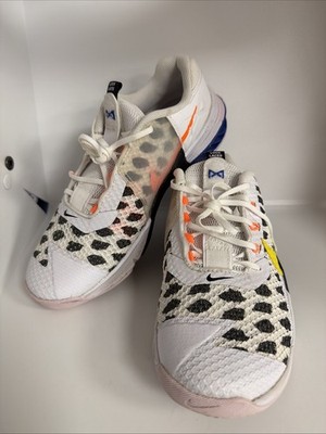 Nike Metcon 7 Shoes Women s Polka White Black Yellow DJ4312-074 Sneakers Sz 7
