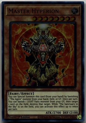Master Hyperion Ultra Rare Ghosts From the Past: The 2nd Haunting GFP2-EN047 LP