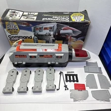 Vintage 1984 Tonka Gobots Command Center Vehicle Playset W Box Incomplete