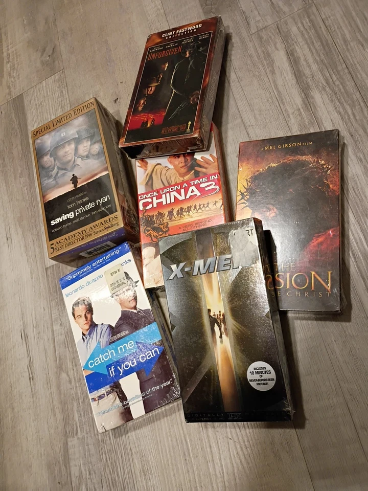 6 Lot VHS - All New Factory Sealed - Saving Private Ryan ECT - Fast SHIPPING - Image 4 of 4