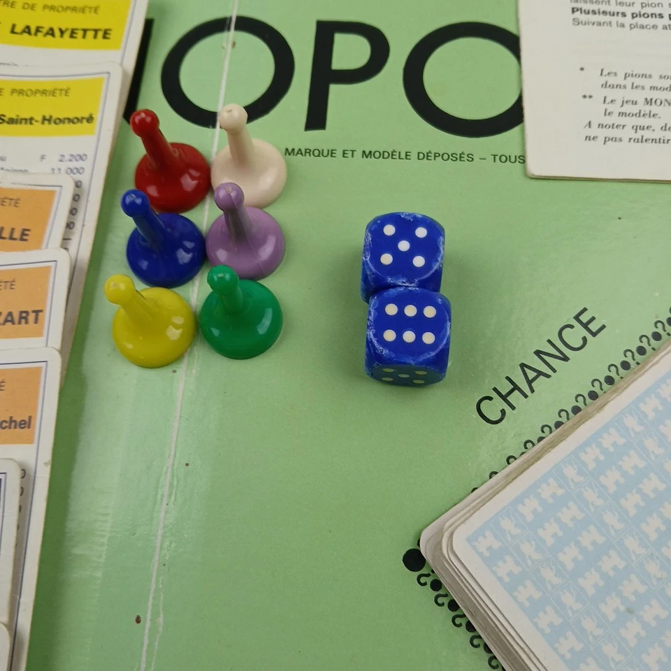 jeu de société Monopoly Miro Parker Brothers vintage Complet Famille Game - Photo 4/4