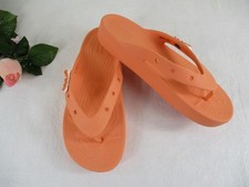 Crocs Platform Flip Flop Sandals Women's size 9 Tangerine or Papaya