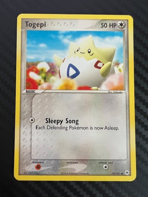 Pokemon TCG Togepi 78/101 Common EX Hidden Legends NM