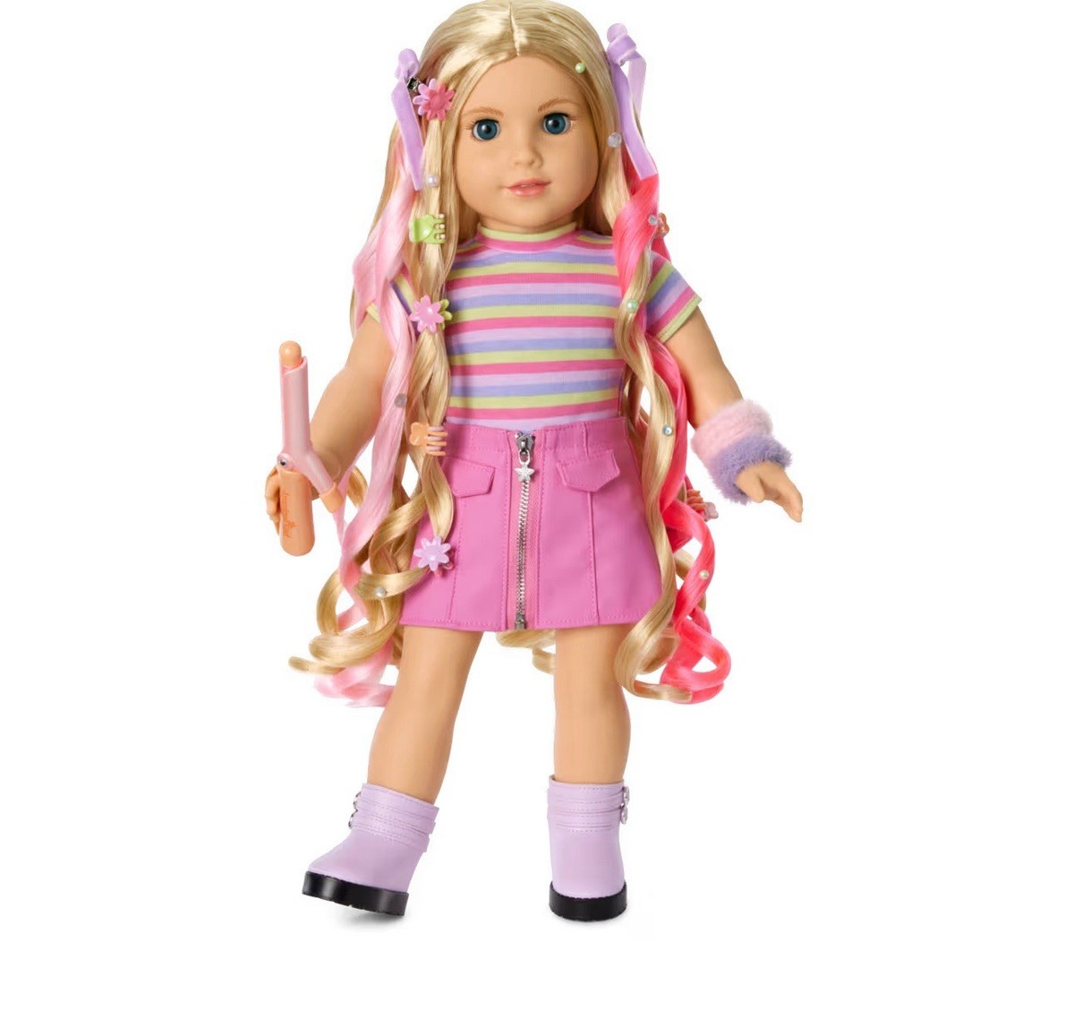 American Girl Doll Long Hair Looks Blonde #133