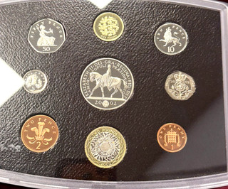2002 GB UK Great Britain Limited Edition 9 Nine coin PROOF set GBP QEII