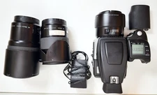 Rare! Hasselblad H5X 3 Lens Kit with 120 Back, Mag, and 2x Battery Grips/Charger