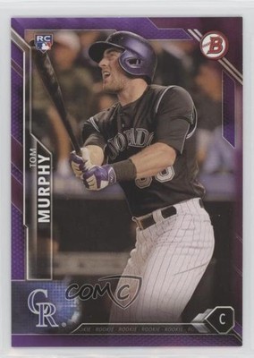 2016 Bowman Rookies Purple /250 Tom Murphy #148 Rookie RC 0k2r