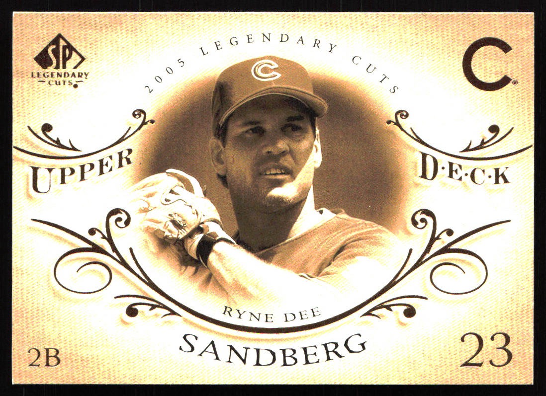 2005 SP Legendary Cuts #74 Ryne Sandberg