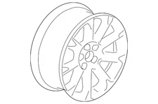 Genuine GM Front and Rear Wheel 09011324
