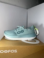 New OOFOS OOMY STRIDE Shoes Mens  Size 10 Mist  Green With Tags Comfy $170