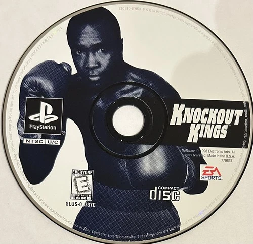 Knockout Kings (Sony PlayStation 1, PS1) DISC ONLY | NO TRACKING | M1762