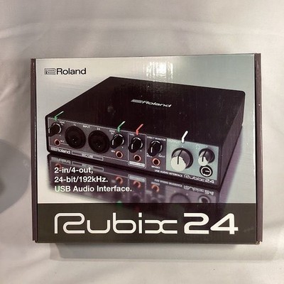 Roland Rubix24 USB Audio Interface 2in 4out 24bit 192kHz Englisch Handbuch Neu