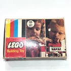 Vintage LEGO #205 Beginner Set with Box and Trays Incomplete