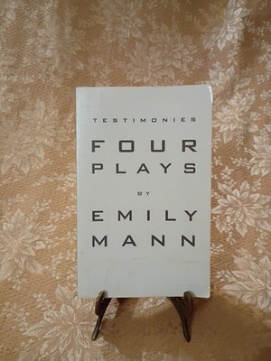 Testimonies Four Plays Emily Mann 1997 Paperback Theatre Communications Book