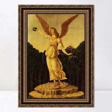 Framed Canvas Art Giclee Print A Lady in Profile by Sandro Botticelli Wall Art