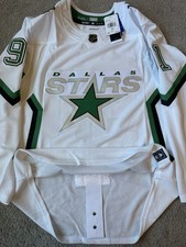 NWT Adidas Dallas Stars Seguin Reverse Retro 1.0 Authentic NHL Jersey 52 White