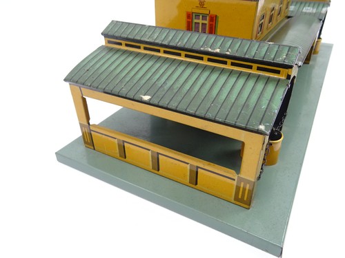 Bing Train Station with 2 Side Halls 10/6125 Tin - Picture 7 of 24
