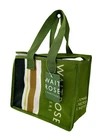 WAITROSE Shopping Cool Bag Foil Insulated Food Chill Green Small Lunchbox