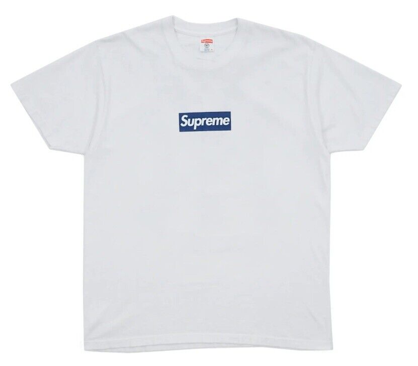 Supreme New York Yankees Box Logo Tee White Size M Used SS15 Supreme New York Yankees Box Logo Tee White Size M Used SS15