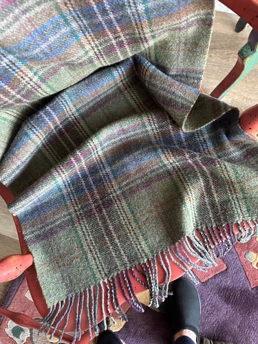 100% Wool Scarf By Ralph Lauren - Picture 3 of 6