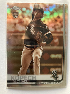 2019 Topps Chrome Michael Kopech Sepia Refractor Rookie Card #17