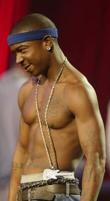 Musician Ja Rule at 7th annual MOBO Awards at Docklands London Are- Old Photo