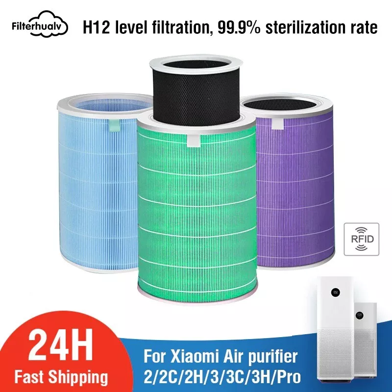 Air Purifier Filter For Xiaomi 2/2C/2H/2S/3/3C/3H Pro Filter Carbon HEPA  Replace