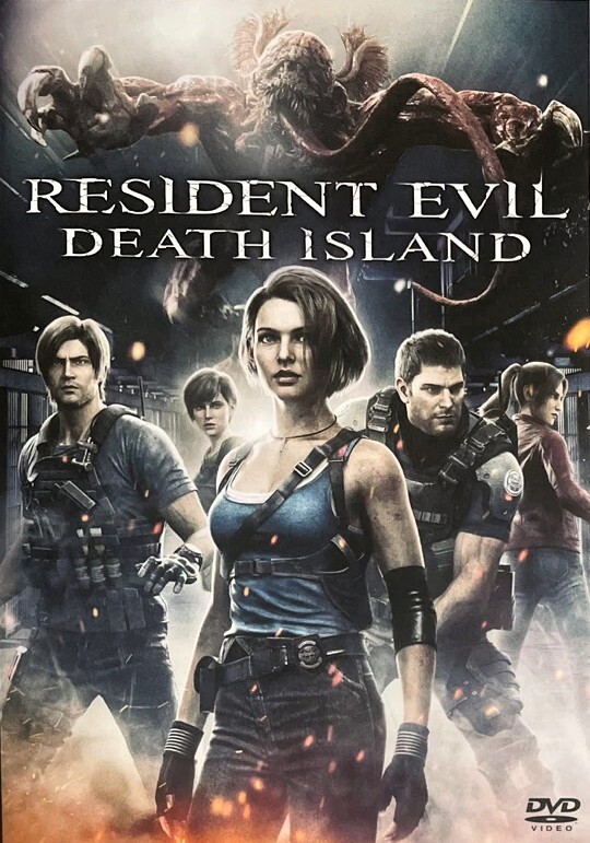 Resident Evil: Death Island (2023) DVD Region 1 & 3