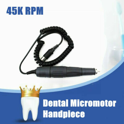 Dental Lab Micromotor Handpiece 45000 RPM for MARATHON Polishing Polisher 45K