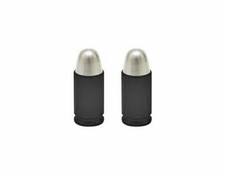 Bike Bullet Tip Valve Caps Black Schrader Valve. Bike parts,Bicycle parts.