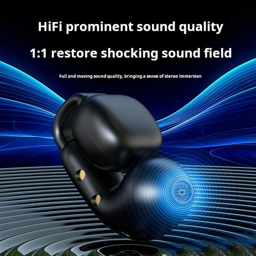 Ear clip Wireless Bluetooth Earphones ENC HD Call Noise Reduction Sports Earbuds - Picture 7 of 15