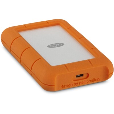 LaCie Rugged 5 TB HDD Externe Festplatte orange USB-C 3.2 (5 Gbit/s) 2,5 Zoll