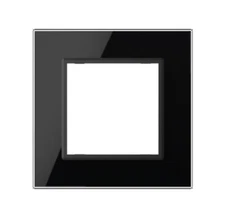Livolo | Black | Glass Panel | Single | SRSKU: VL-C7-SR-12