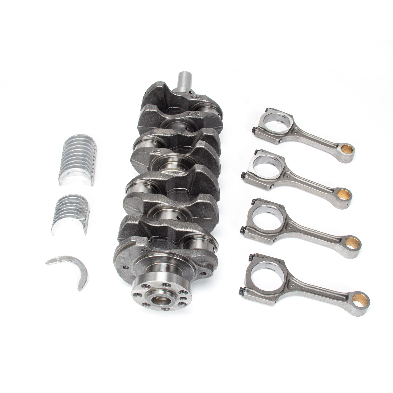 High-Performance Crankshaft & 4X Connecting Rods with Bearing Kit for 2011-2020 Hyundai Sonata Kia Optima