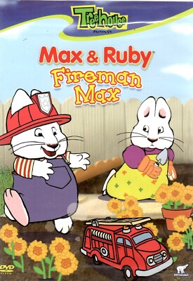 Max & Ruby - TreeHouse - Fireman Max  50 minutes - English & French -    New DVD