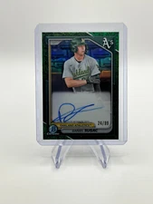 2024 Bowman Chrome GREEN GRASS color match Daniel Susac Auto 24/99 CPA-DS