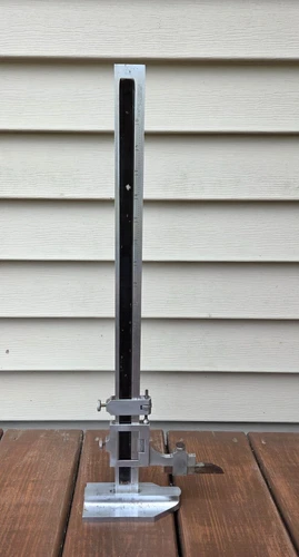 Starrett 454 E & M English Metric Vernier Height Gage 48 mm 19” READ