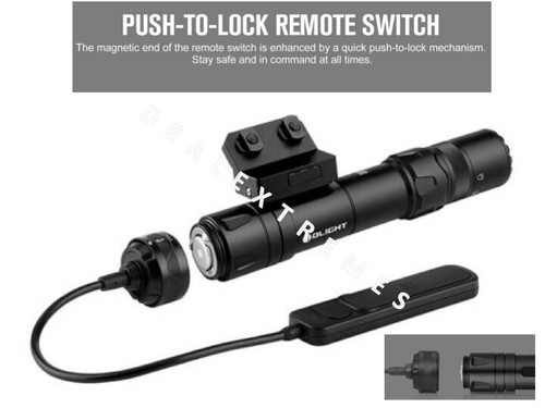 Linterna táctica recargable OLIGHT Odin GL M 1500 lúmenes haz de 215 metros - Imagen 3 de 11