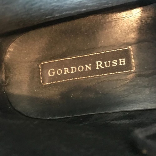 Gordon Rush Leonard Black Leather Chukka Boots Mens 11.5 - Picture 3 of 12