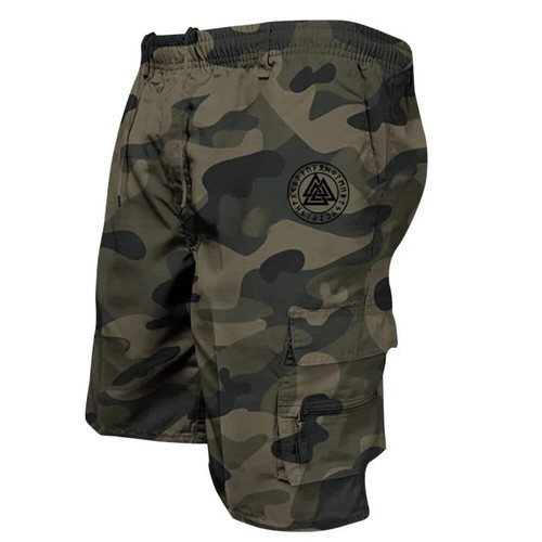 Summer Military Shorts Male Tatical Cargo Shorts Multiple Pockets Cropped Trouse - Picture 44 of 49