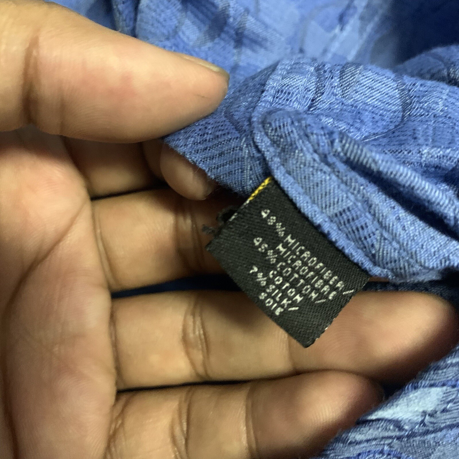 Jhane Barnes Frequency Geometric Button Shirt Men… - image 7